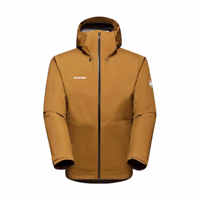 Mammut Convey 3-in-1 GTX Waterproof Insulated Hiking Jacket Men Coffee 1010-29050