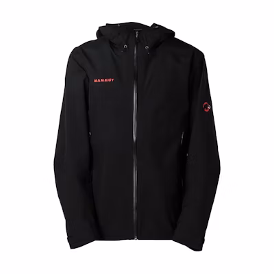 MAMMUT Convey Tour HS Asian Fit Limited Red Label Hooded Jacket Black Men. 1010-31140