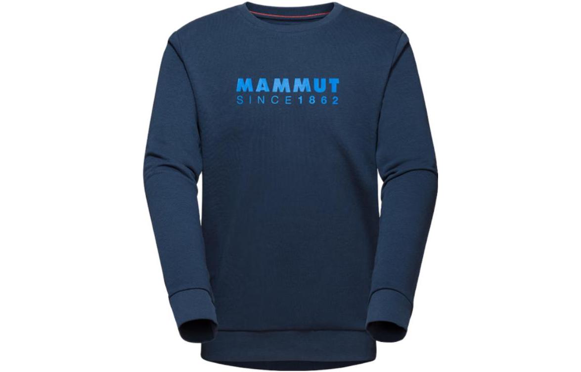 Order Mammut Core Logo Print Casual Pullover Sweatshirt for Men 1014-04040