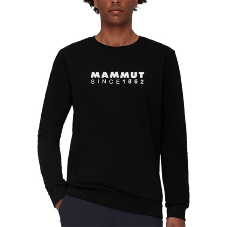 Details for Mammut Core Logo Print Casual Pullover Sweatshirt for Men 1014-04040