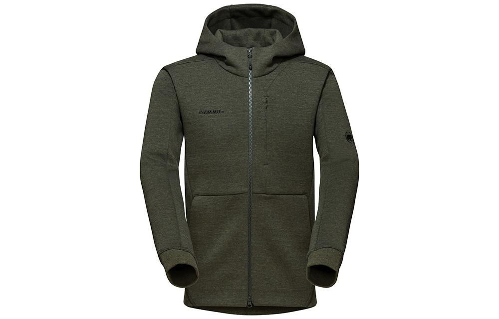 Mammut Dyno Logo Pullover Sweatshirt with Kangaroo Pocket, Breathable 1014-03830