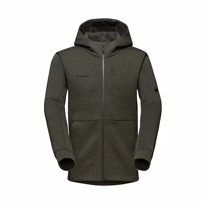 Mammut Dyno Logo Pullover Sweatshirt with Kangaroo Pocket, Breathable 1014-03830