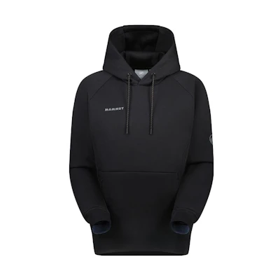 MAMMUT Dyno Unisex Casual Solid Color Hoodie with Drawstring. 1014-04990