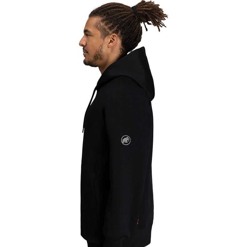 Shop MAMMUT Dyno Unisex Casual Solid Color Hoodie with Drawstring. 1014-04990