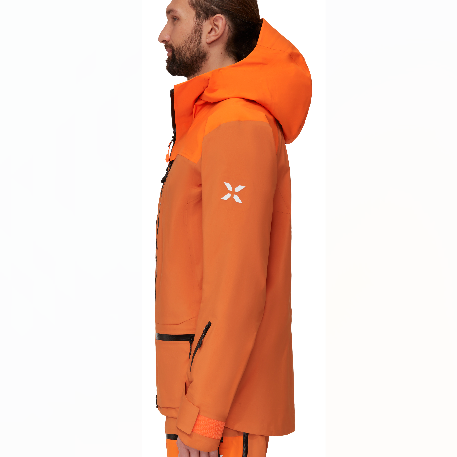 Details for MAMMUT Eiger Free Pro HS Gore-Tex 防風防水滑雪外套 橙色 1010-30330