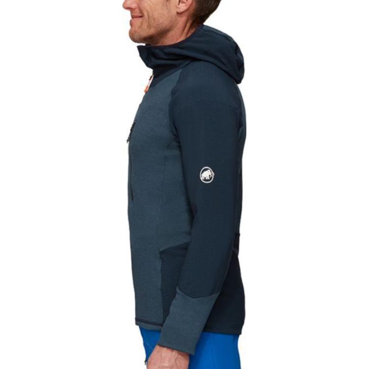 MAMMUT Eigerwand Logo Colorblock Hooded Jacket  Long Sleeve Outerwear. 1014-02290 圖 5