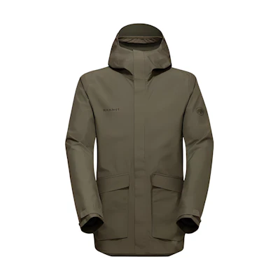 MAMMUT GORE-TEX Reflective Breathable Hooded Zip Jacket for Men. 1010-28560