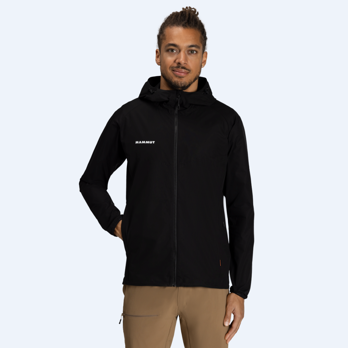 Shop MAMMUT Granite 防風防水軟殼外套 亞洲版型 1011-00322