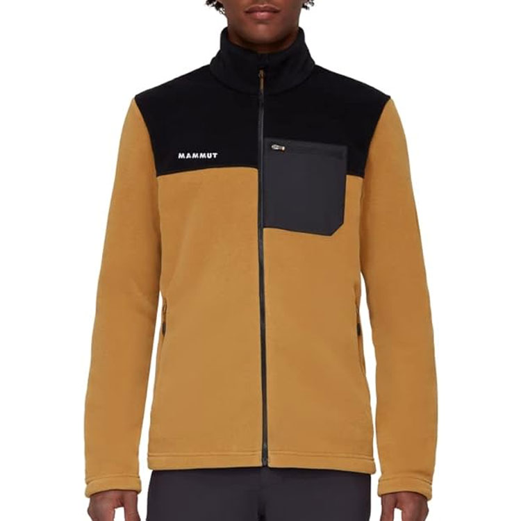 Lookbook MAMMUT Innominata ML 抓絨拉鍊外套 - 休閒運動立領款式 1014-04380