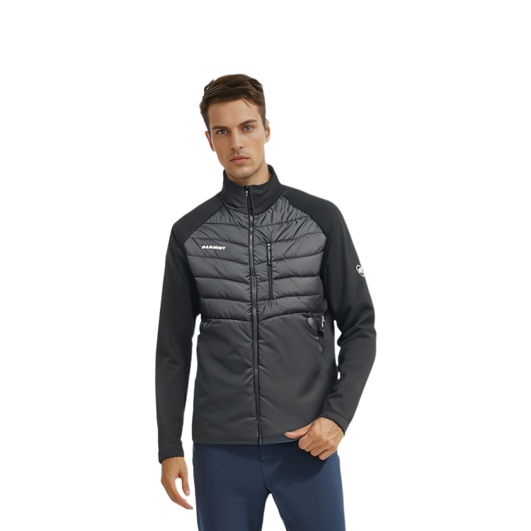 Lookbook Chaqueta Impermeable de Capa Media MAMMUT Innominata ML Negra 1014-03550