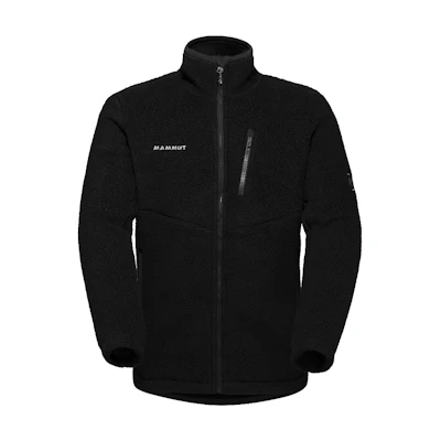MAMMUT Innominata Pro Fleece Jacket Black - Warm, Comfortable, Multi-Pocket. 1014-01662