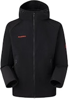 MAMMUT Macun 2.0 Softshell Hooded Jacket Windproof Water-Repellent Black. 1011-02420 MAMMUT Macun 2.0 Softshell Hooded Jacket Windproof Water-Repellent Black. 1011-02420