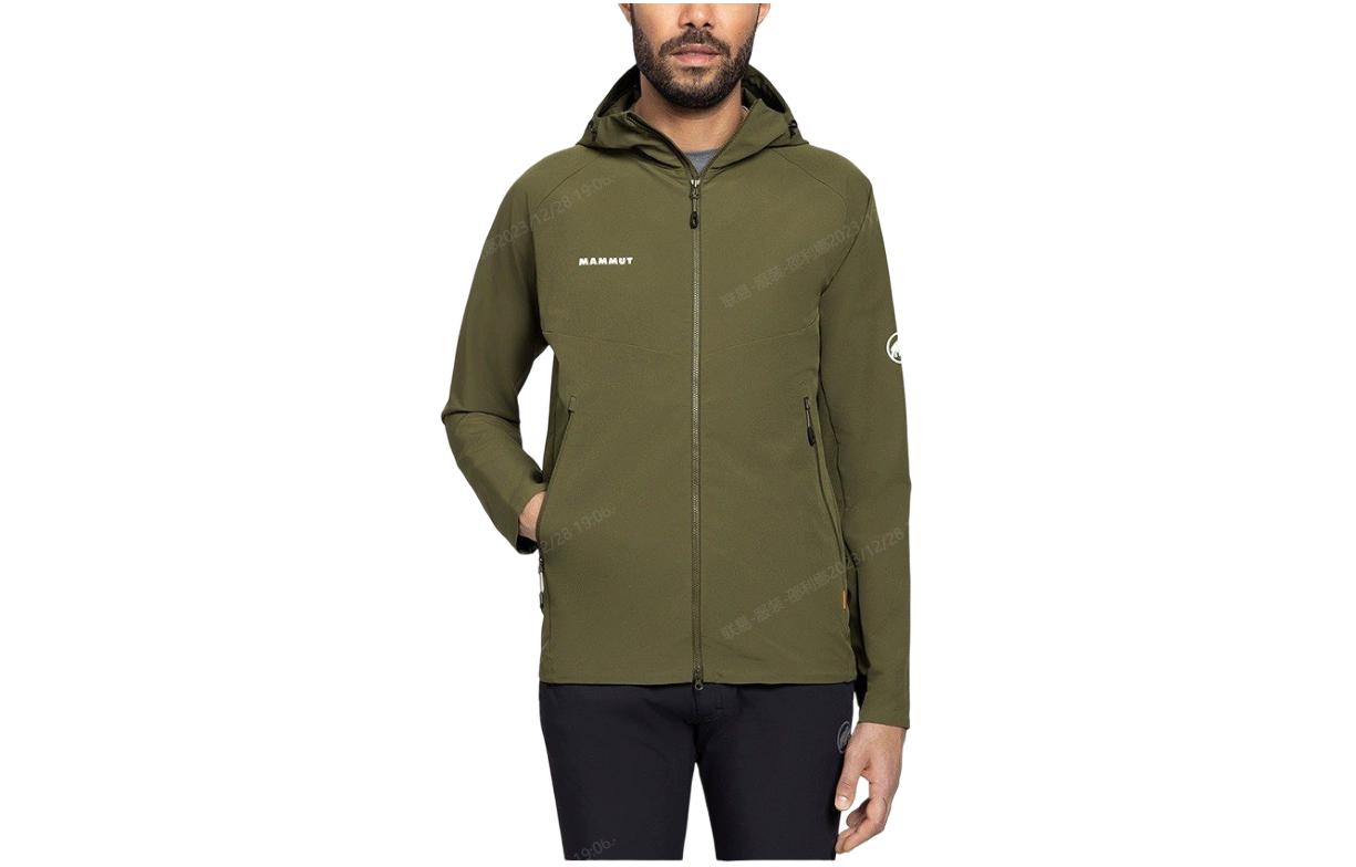 MAMMUT Macun  Water-Repellent Hooded Softshell Jacket Asia Fit 1011-00791 圖 12