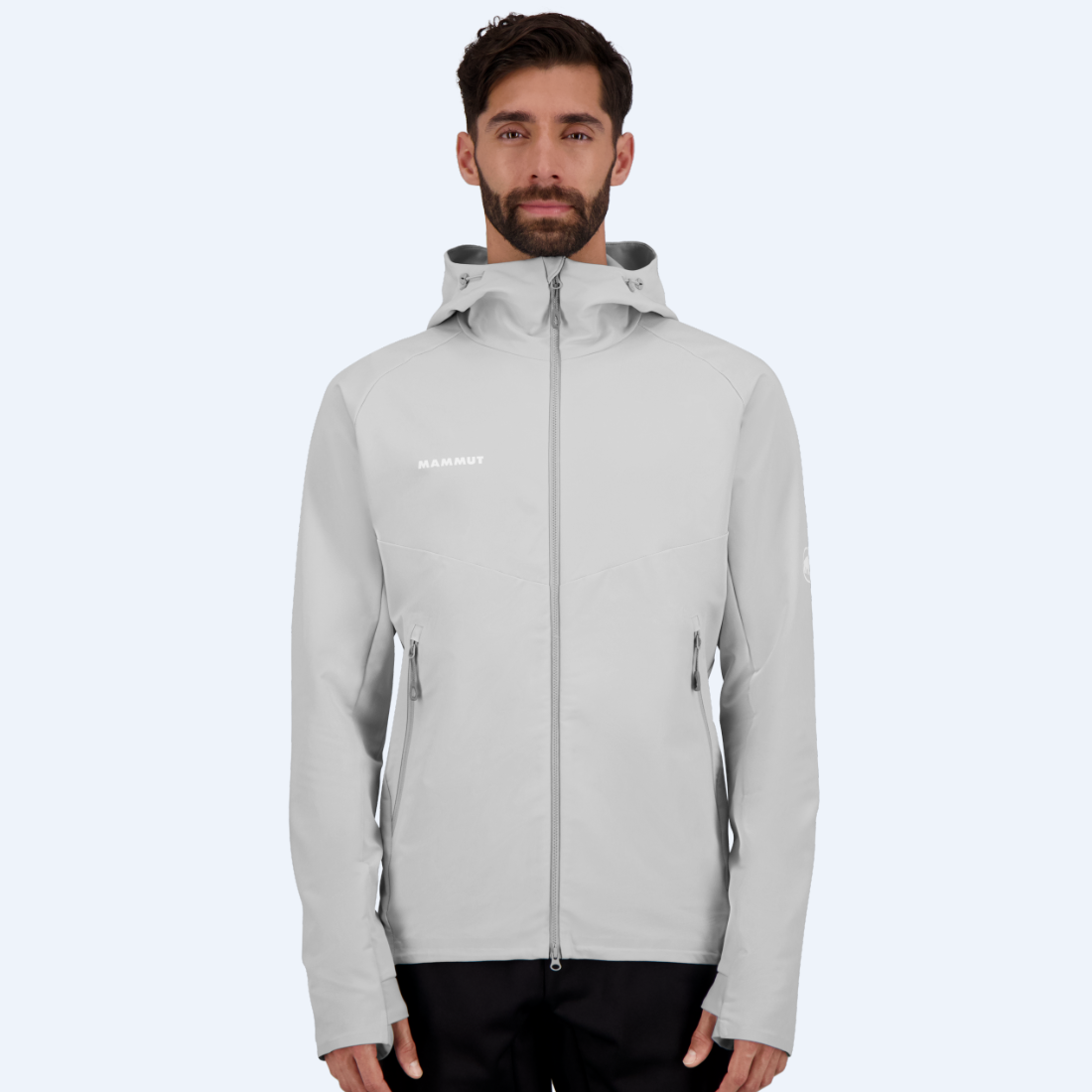 MAMMUT Macun  Water-Repellent Hooded Softshell Jacket Asia Fit 1011-00791 圖 4