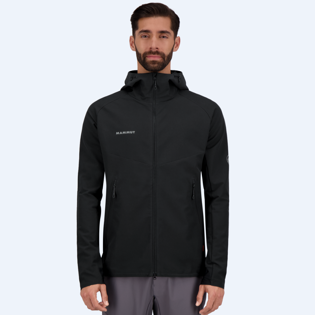 MAMMUT Macun  Water-Repellent Hooded Softshell Jacket Asia Fit 1011-00791 圖 9