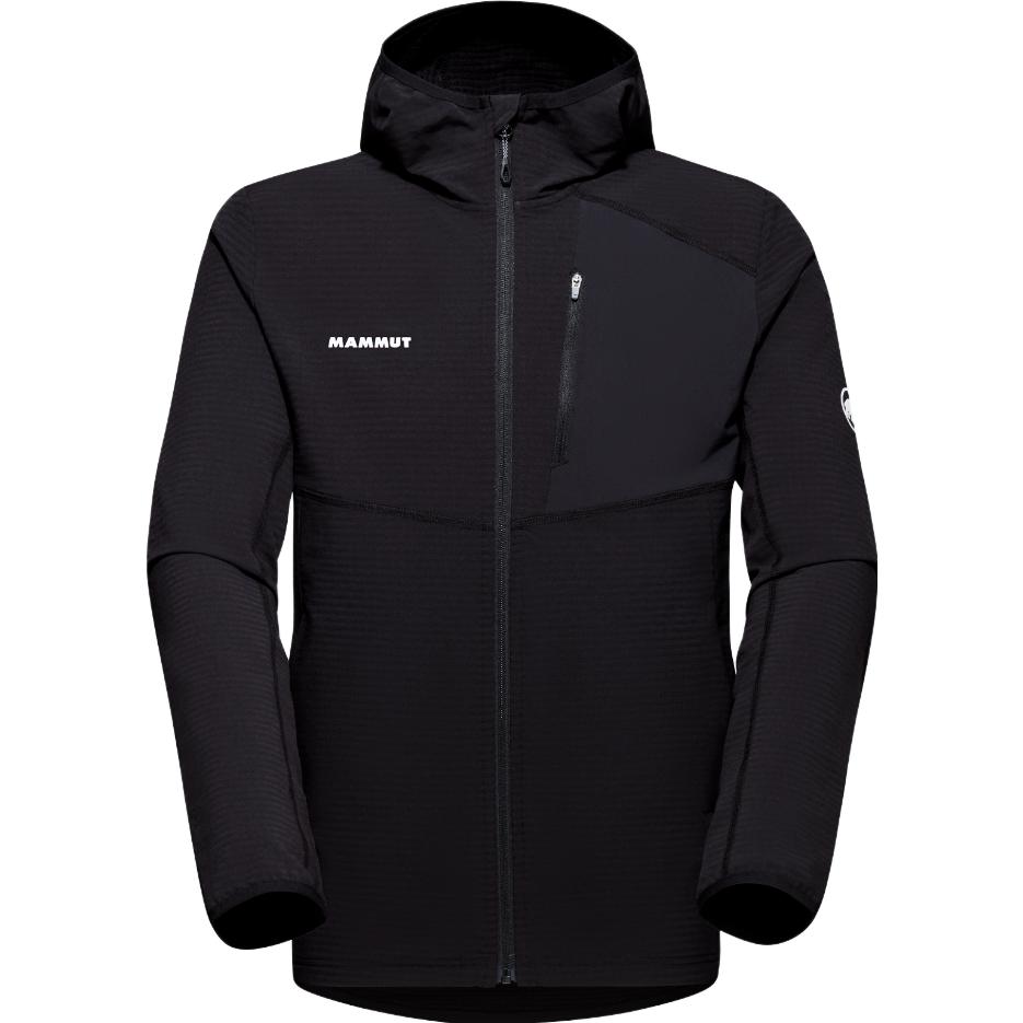 Mammut Madris Light Black Fleece Jacket Windproof and Lightweight Layers 1014-03841
