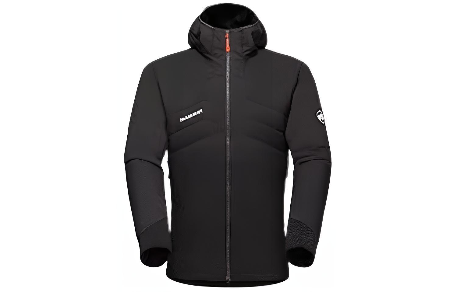 MAMMUT Men’s Hooded Full-Zip Jacket - Mountain Series. 1013-02150