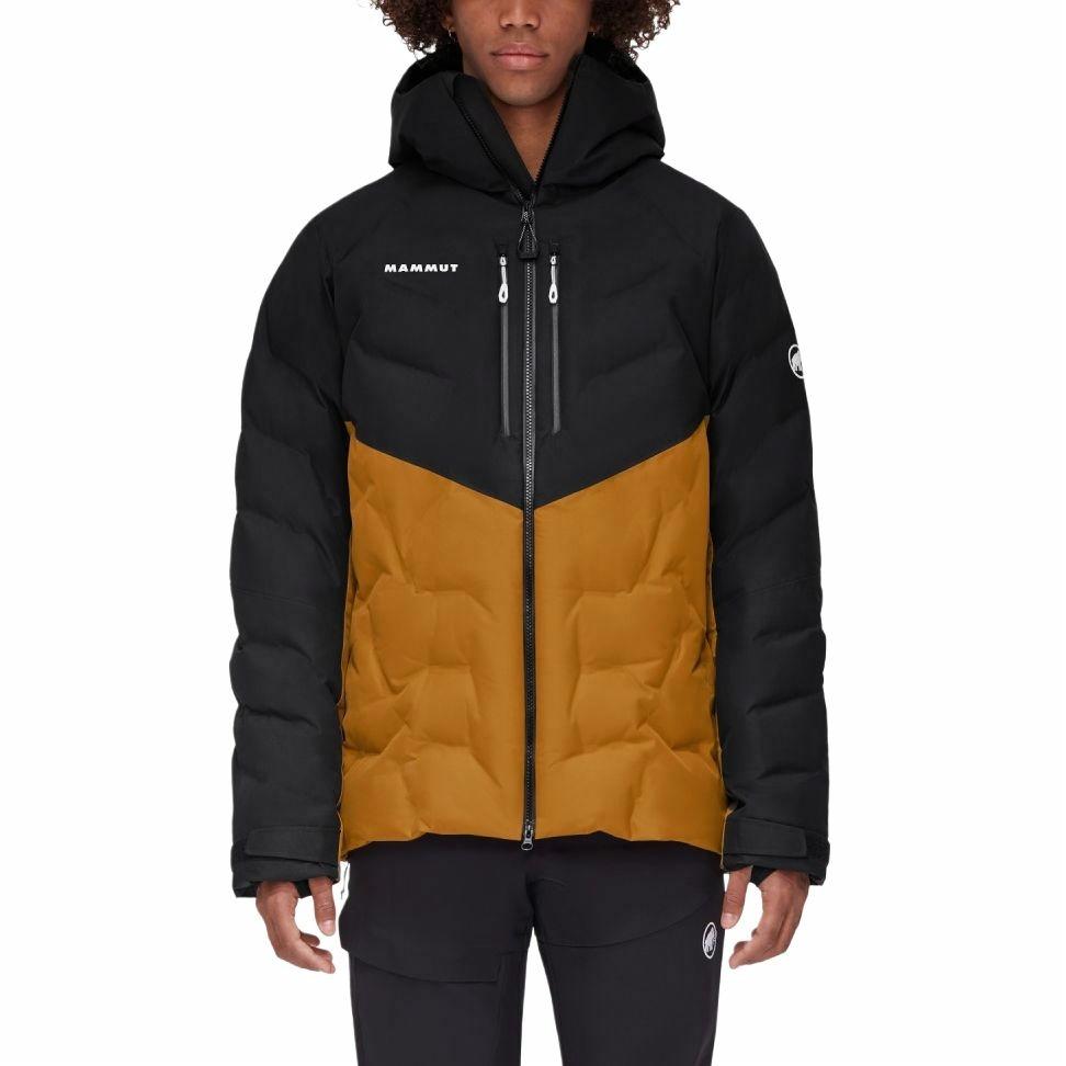 MAMMUT Photics Ski HS Thermo Hooded Jacket  Waterproof Ski Down Jacket Brown/Black 1010-29790 圖 3