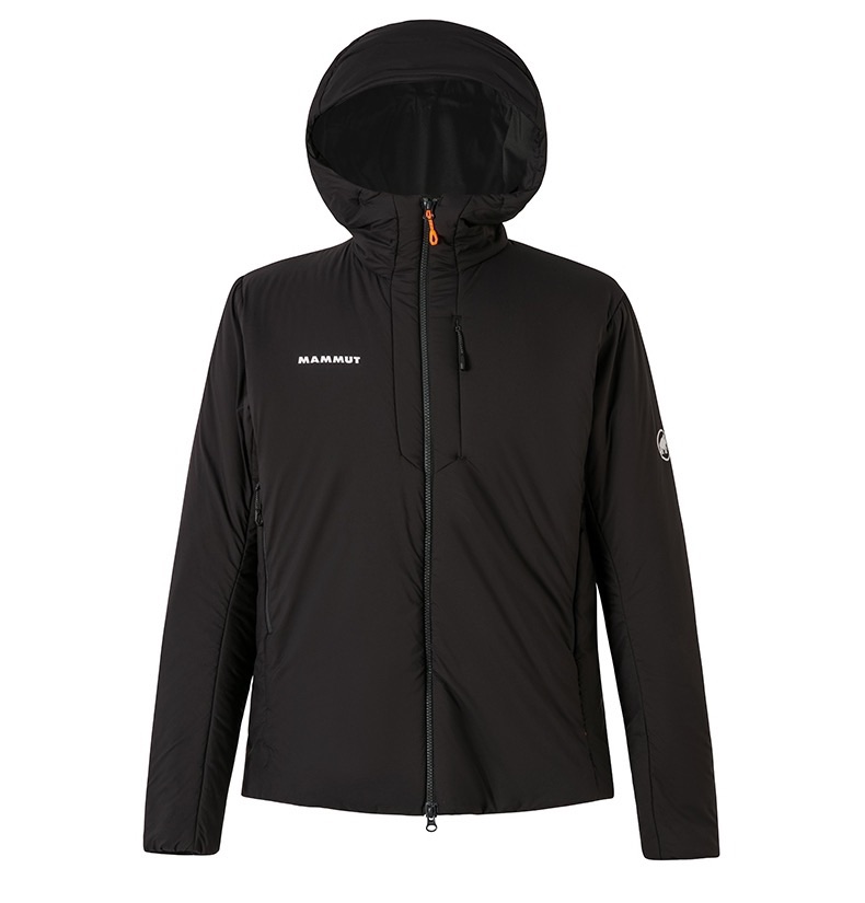MAMMUT Rime  Black Hooded Insulated Jacket. 1013-02130