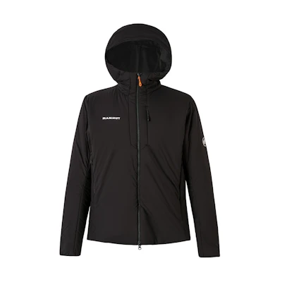 MAMMUT Rime Black Hooded Insulated Jacket. 1013-02130