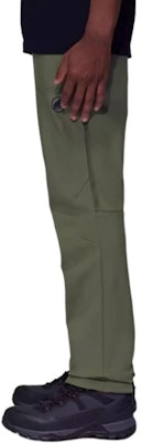 Celana Hiking Softshell Pria MAMMUT Runbold Stretch Fleece 1021-01400 2