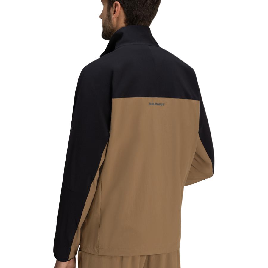 Shop Mammut SS24 Lightweight Water-Repellent Softshell Jacket with Stand Collar 1011-02410