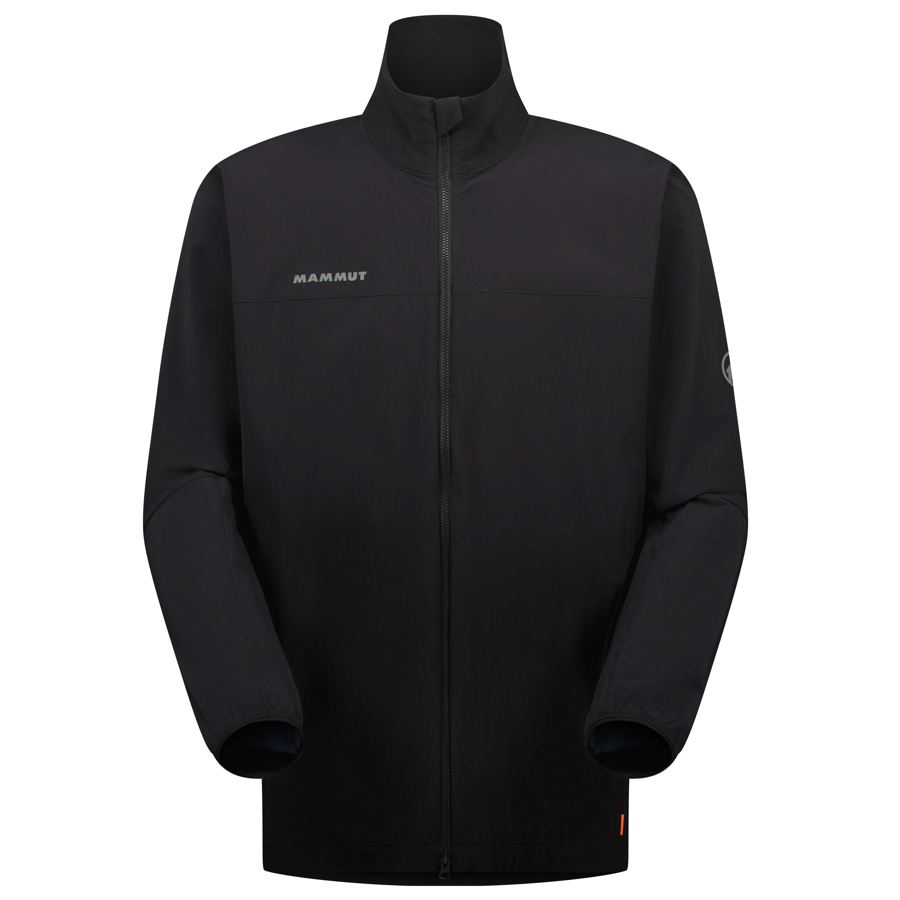 Details for Mammut SS24 Lightweight Water-Repellent Softshell Jacket with Stand Collar 1011-02410