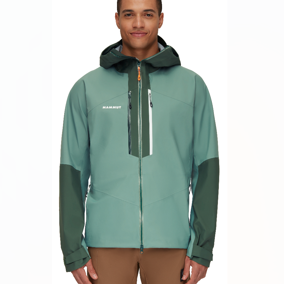 MAMMUT Taiss  Waterproof Windproof Breathable Hiking Jacket - Forest Green 1010-29391 圖 4