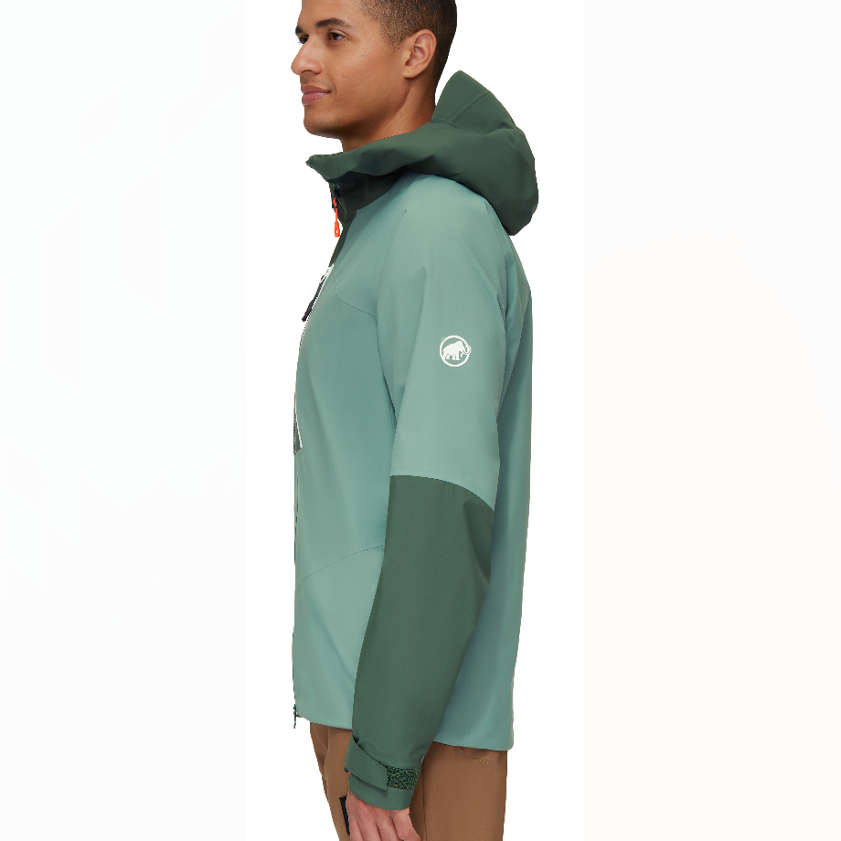 MAMMUT Taiss  Waterproof Windproof Breathable Hiking Jacket - Forest Green 1010-29391 圖 6