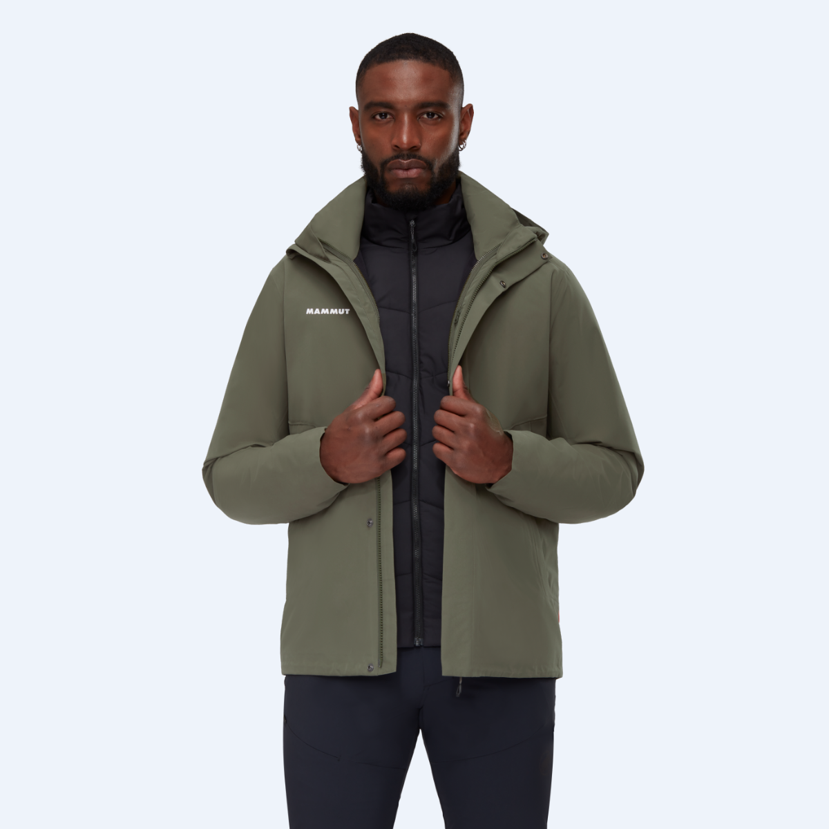 MAMMUT Trovat 3-in-1  Waterproof Windproof Warm Hooded Jacket 1010-29180 圖 5