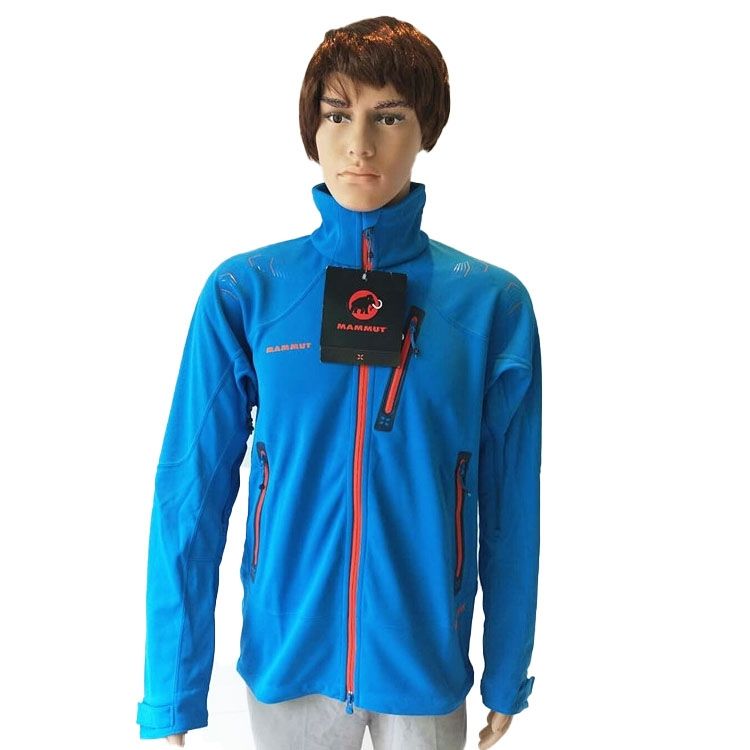 MAMMUT Ultimate Nordpfeiler Retro Outdoor Softshell Jacket Blue 10311 圖 3