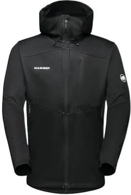Mammut Ultimate VII Black Zip-Up Hoodie Jacket with Logo Patch 101101800-0001 Buy Mammut Ultimate VII Black Zip-Up Hoodie Jacket with Logo Patch 101101800-0001