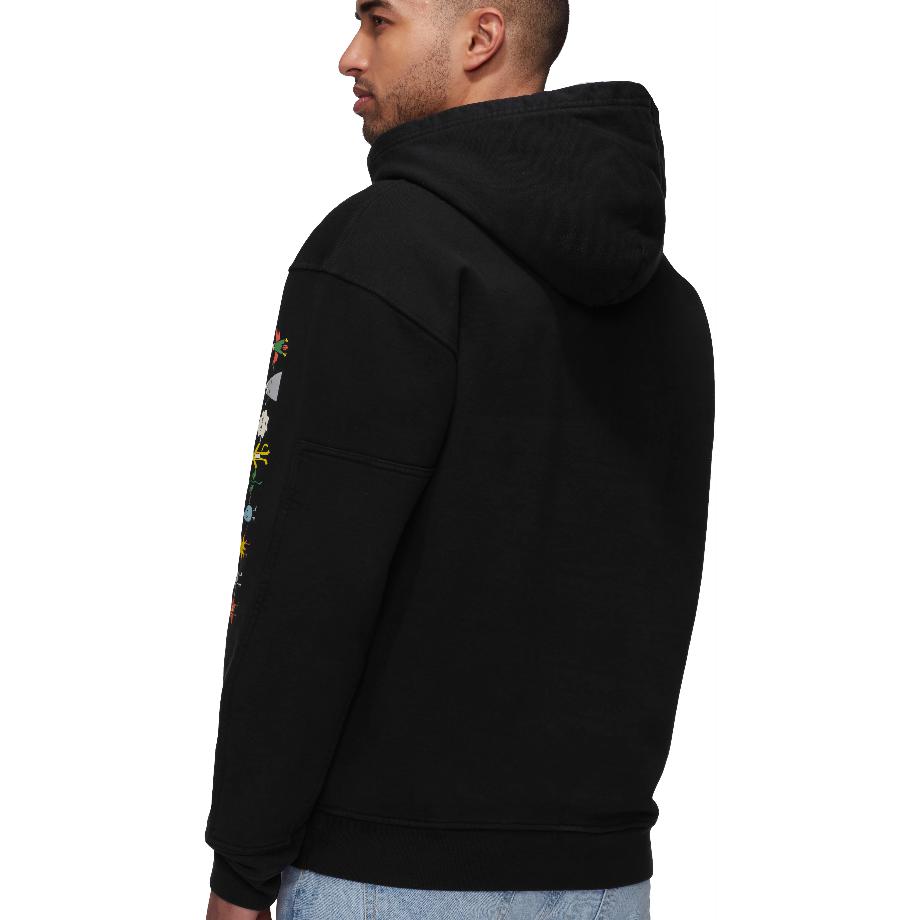 Shop MAMMUT x UNLESS Oversized Logo Print Hoodie Unisex Collaboration. 1014-05980