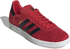 マンU×adidasガゼル 赤黒 IE8503 Lookbook マンU×adidasガゼル 赤黒 IE8503