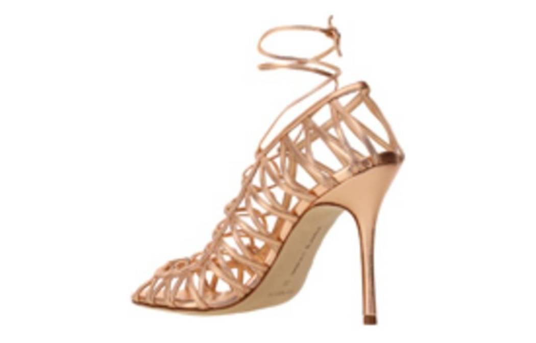 Manolo Blahnik 'Gold High Heels' 圖 8
