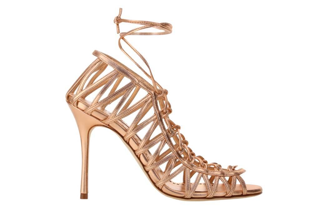 Manolo Blahnik 'Gold High Heels' 圖 10