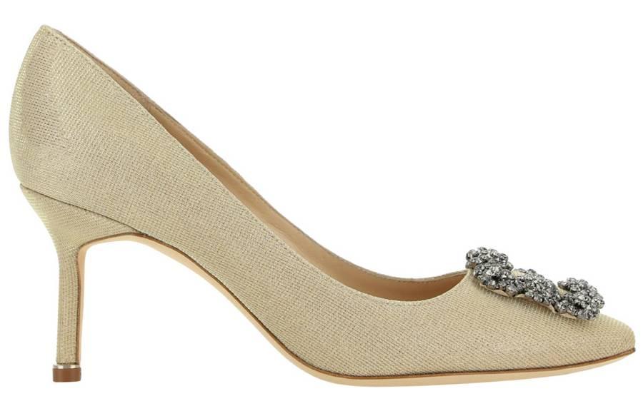 Manolo Blahnik 'Light Yellow High Heels' 圖 4