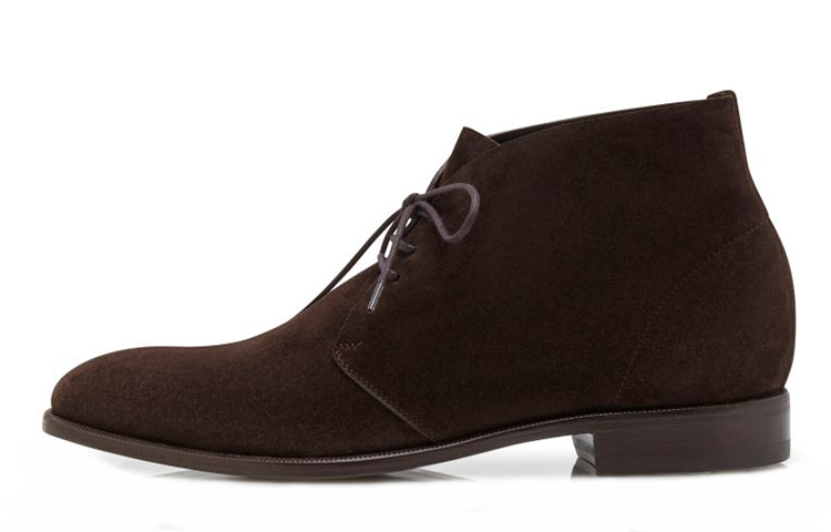 Manolo Blahnik Ankle Boot 'Deep Brown Suede' 121-1694-0001