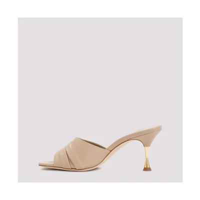 Manolo Blahnik Balenciaga Slide 'Nude'