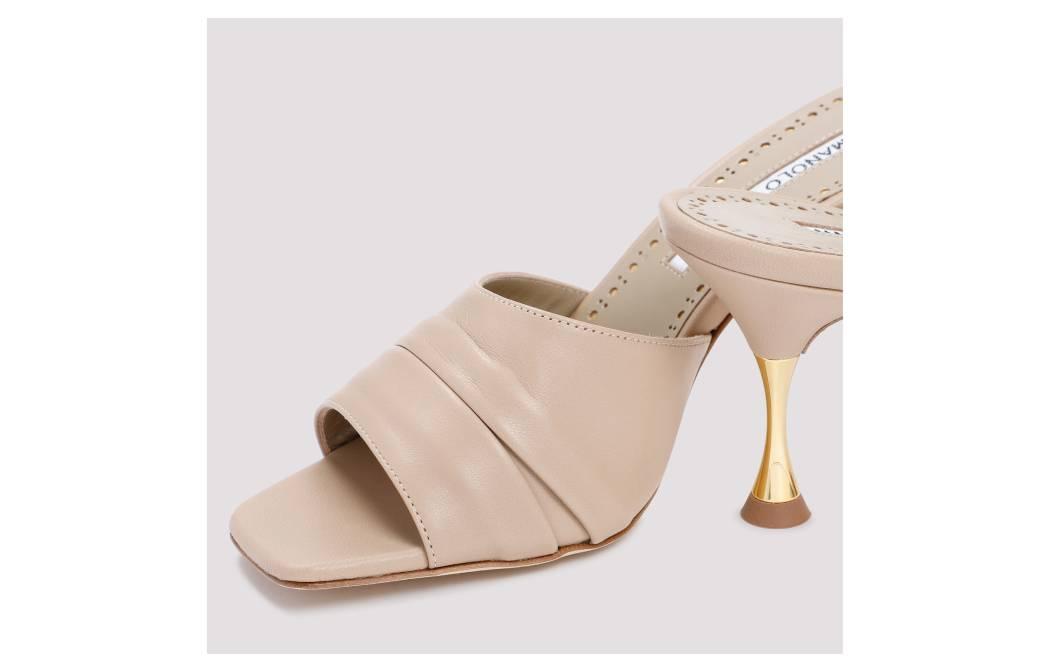 Manolo Blahnik Balenciaga Slide 'Nude' 圖 4