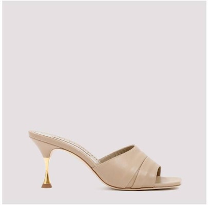 Manolo Blahnik Balenciaga Slide 'Nude' 4211018 Details for Manolo Blahnik Balenciaga Slide 'Nude' 4211018
