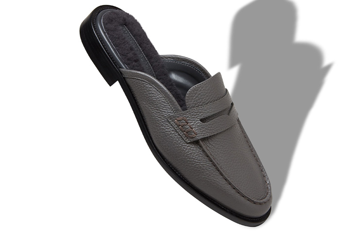 Manolo Blahnik Casual Loafer 'Grey Calfskin' 圖 3