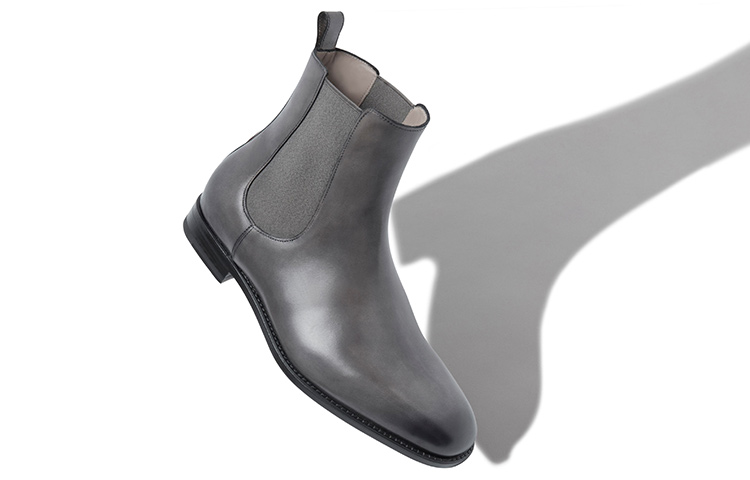 Manolo Blahnik Chelsea Boot 'Grey British Artistic' 圖 3