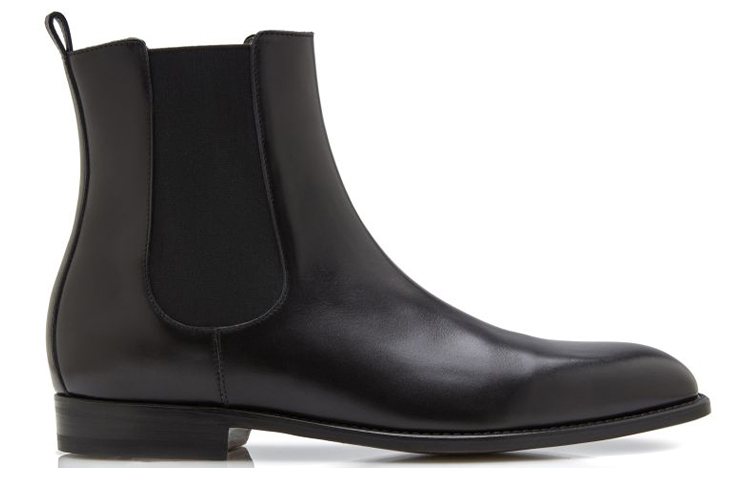 Manolo Blahnik Chelsea Boot 'Polished Black Calfskin' 圖 2