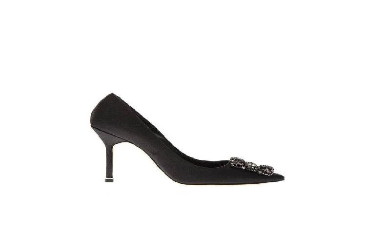 Manolo Blahnik Hangisi 'Black Lanzaclava' 圖 2