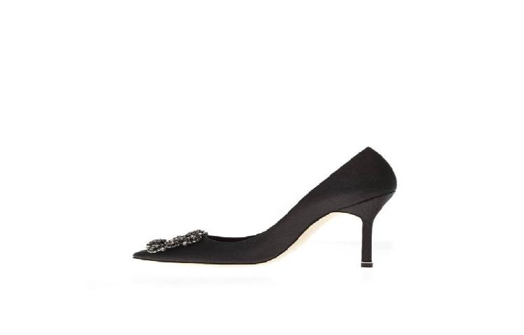 Manolo Blahnik Hangisi 'Black Lanzaclava' 圖 5
