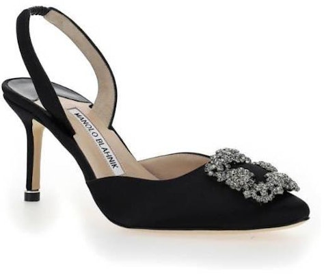 マノロブラニク ハンギシ スリングバック 'Black Heel' 41904730015 41904730015 Order マノロブラニク ハンギシ スリングバック 'Black Heel' 41904730015 41904730015