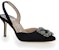 Manolo Blahnik Hangisi Slingback 'Black Heel' 41904730015
