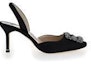 Lookbook Manolo Blahnik Hangisi Slingback 'Black Heel' 41904730015