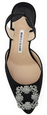 マノロブラニク ハンギシ スリングバック 'Black Heel' 41904730015 41904730015 Shop マノロブラニク ハンギシ スリングバック 'Black Heel' 41904730015 41904730015